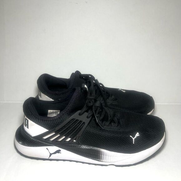 Puma Pacer Future Sneakers Mens Sz 11.5 Black Mesh Classic Athletic Shoes Sporty - Picture 5 of 9